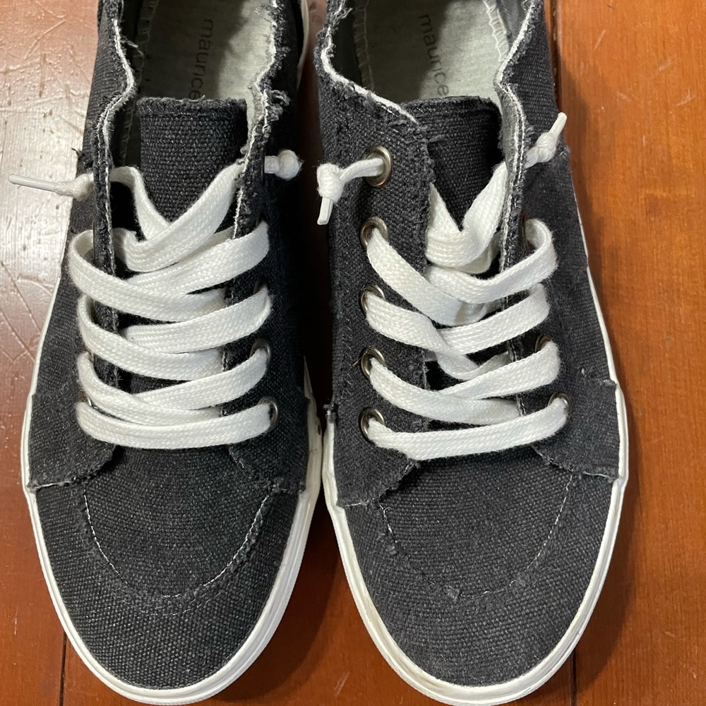 Charcoal slip on, sneakers